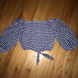 Off the shoulder top